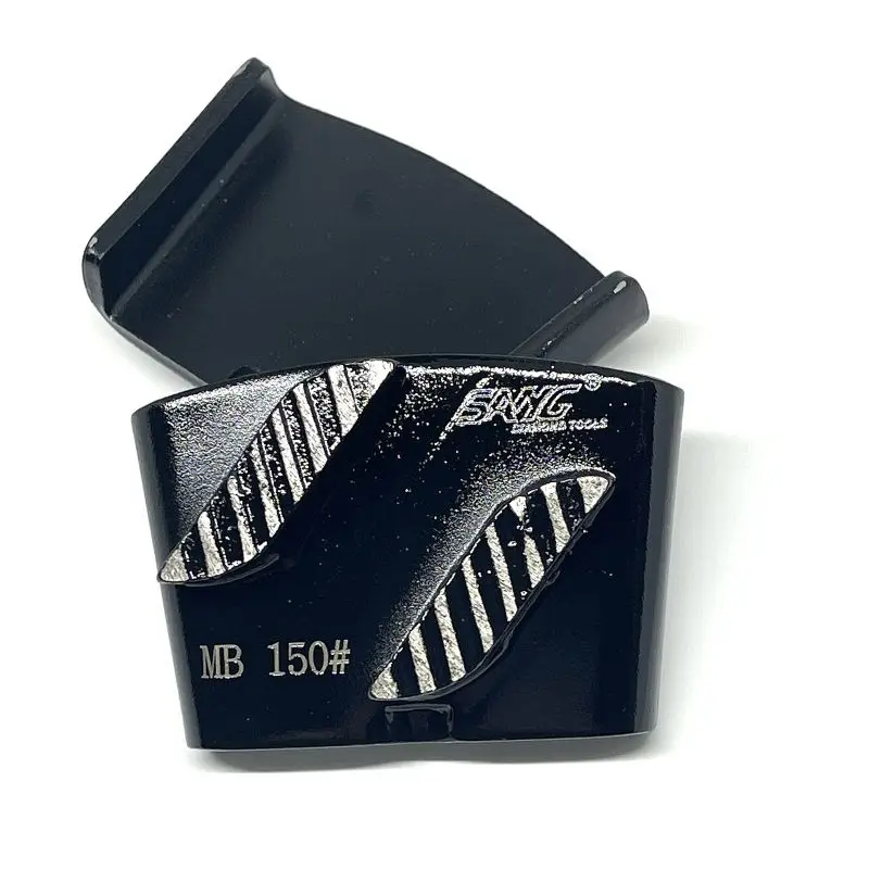 Wholesale Best Price EZ Change Tools double S Diamond Concrete Grinding Shoes with Floor Grinder