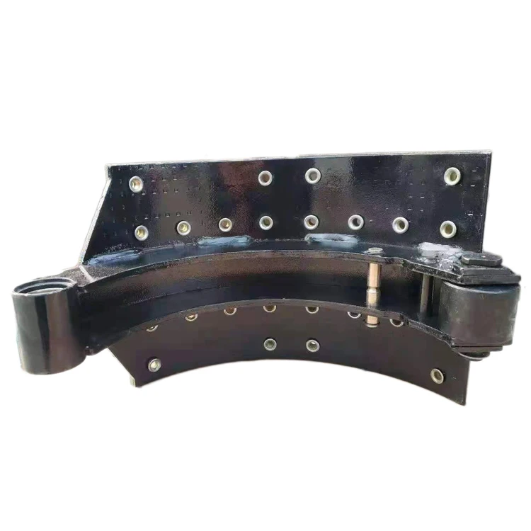 China truck parts other brake system no asbestos brake shoe lining for shacman F3000