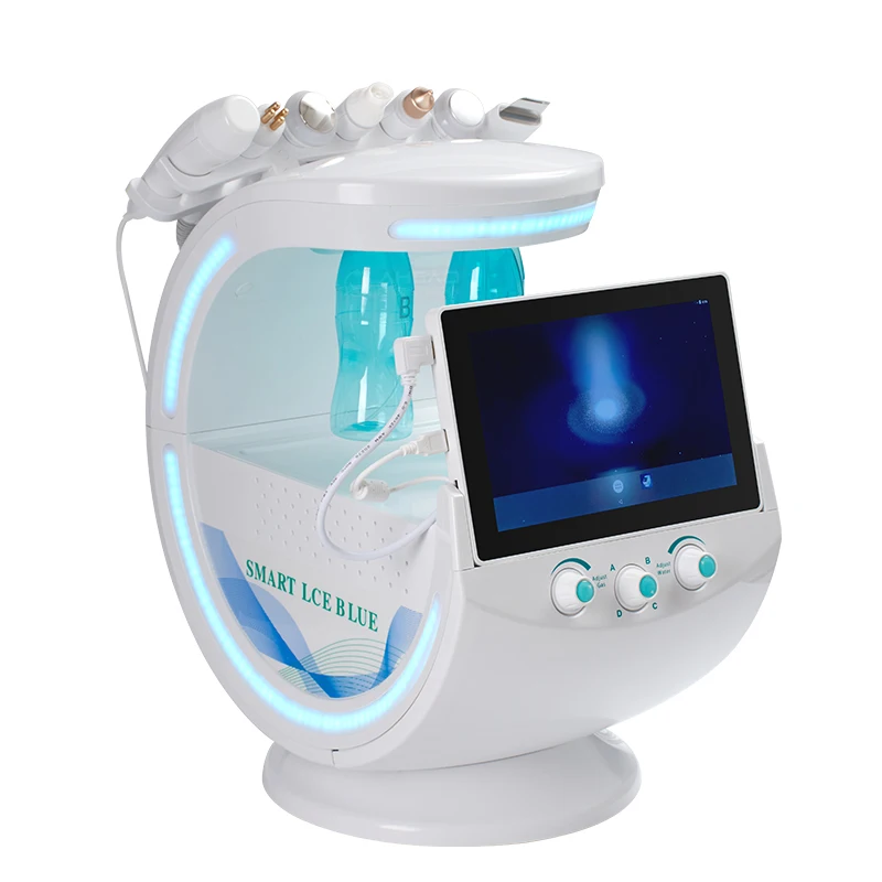 7 In 1 Second Generation Aqua Hydra Peel Facial Machine Microdermabrasion Blackhead Remover Skin Analyzer Beauty Equipment