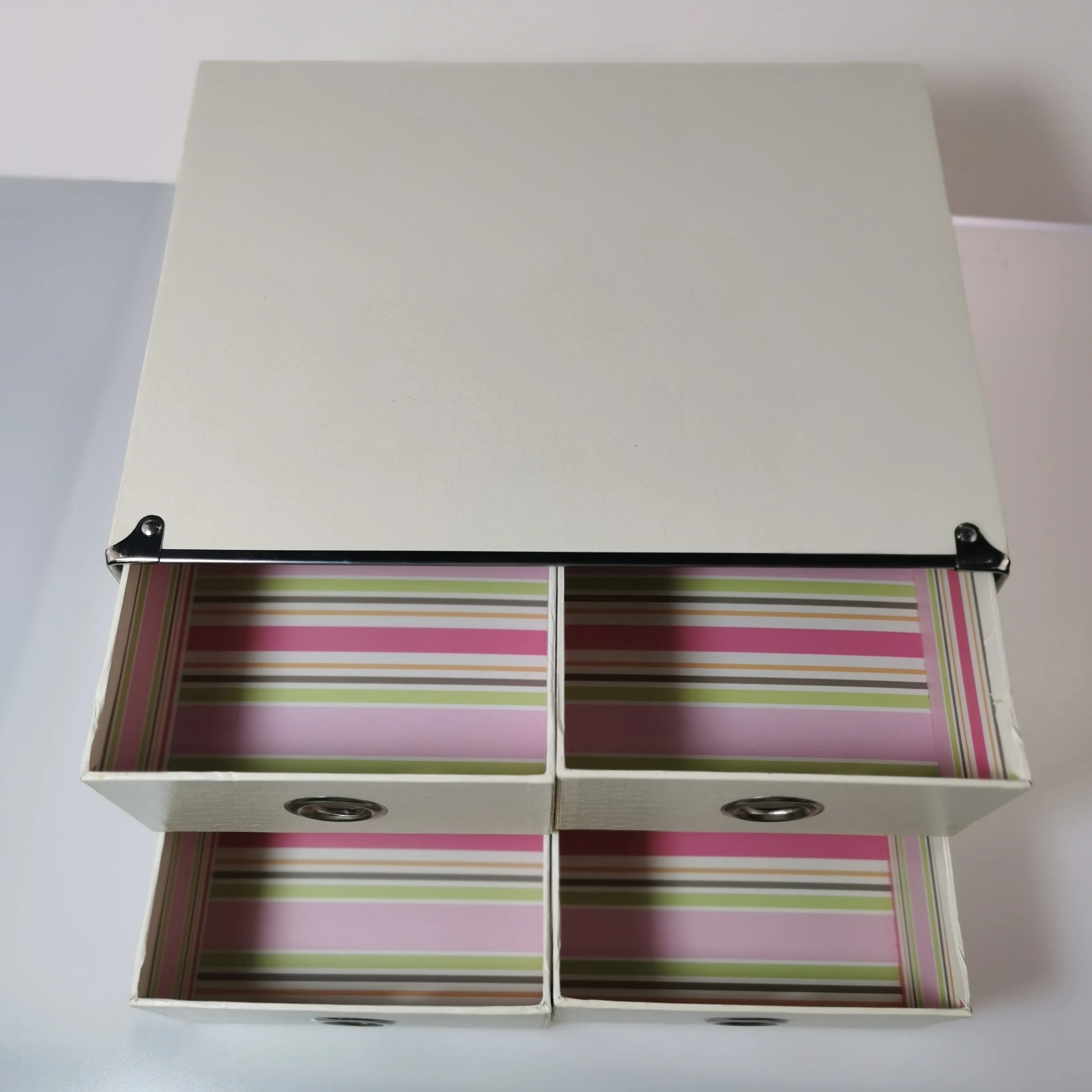 Particle Board Literature Sorter Organizer slot box