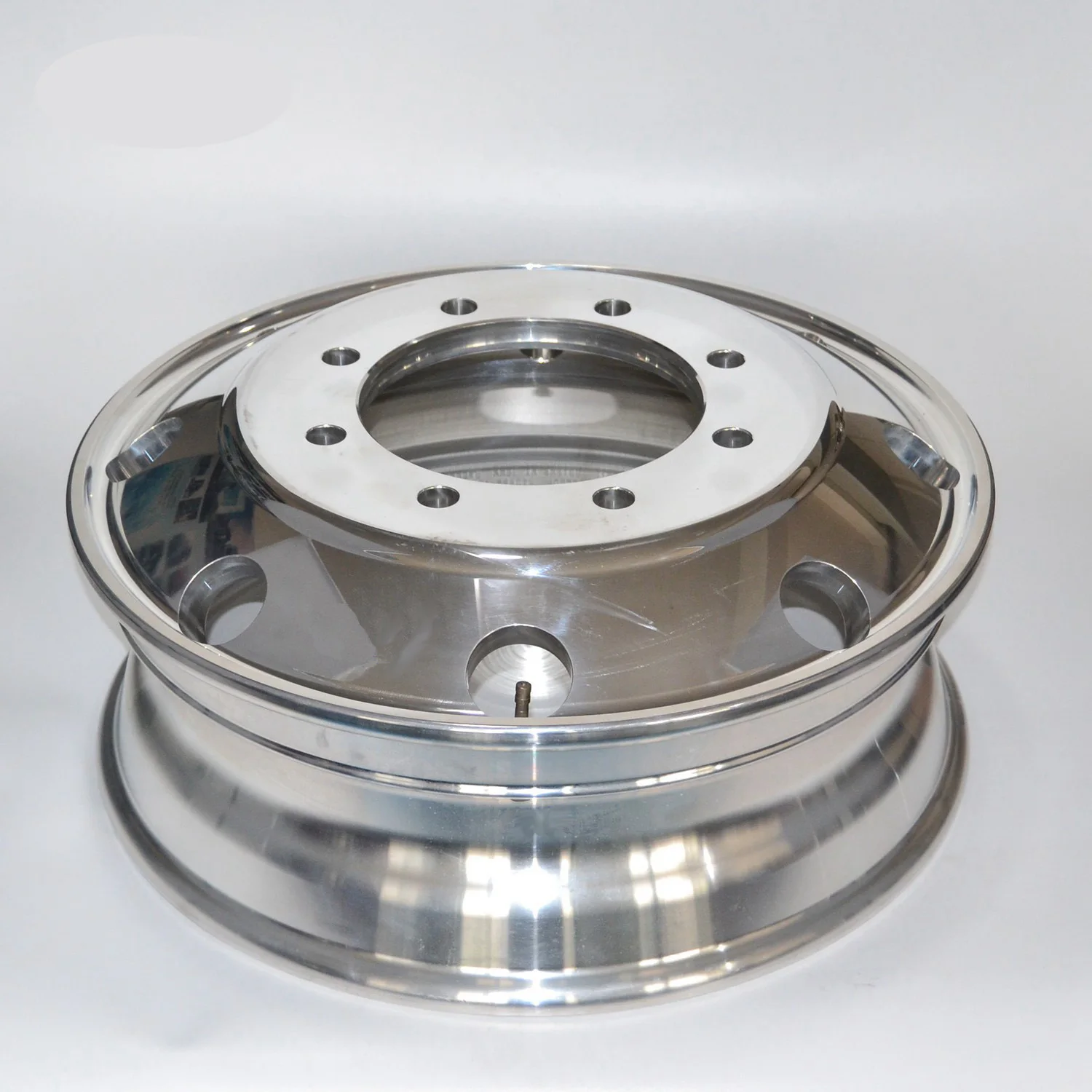 19.5x6.75 Dual Wheels For Trucks Hub Pilot Machined & Polished Forging Wheel PCD275 CB221 E550 8 Lugs OEM