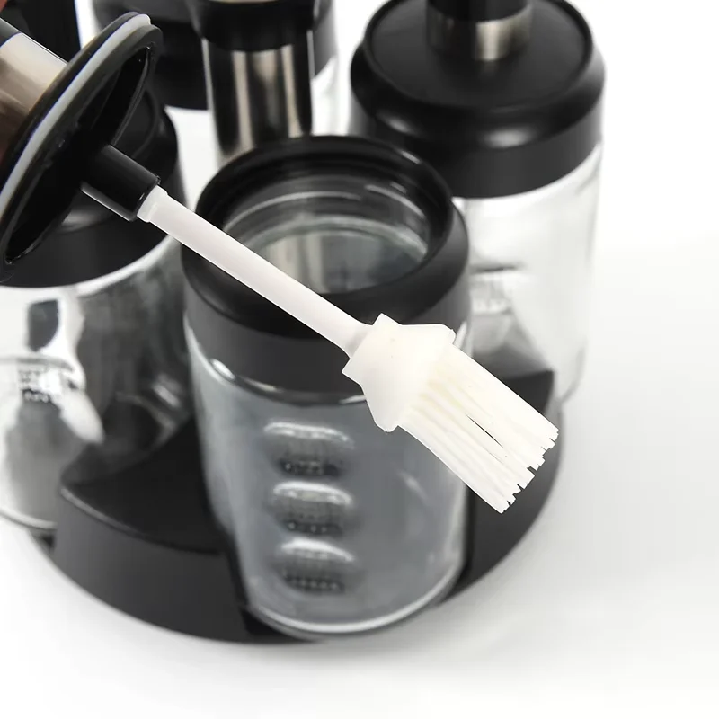 Wholesale Kitchen Gadgets Kitchen Transparent Seasoning Salt Pepper Storage Bottle Dispenser Food Storage