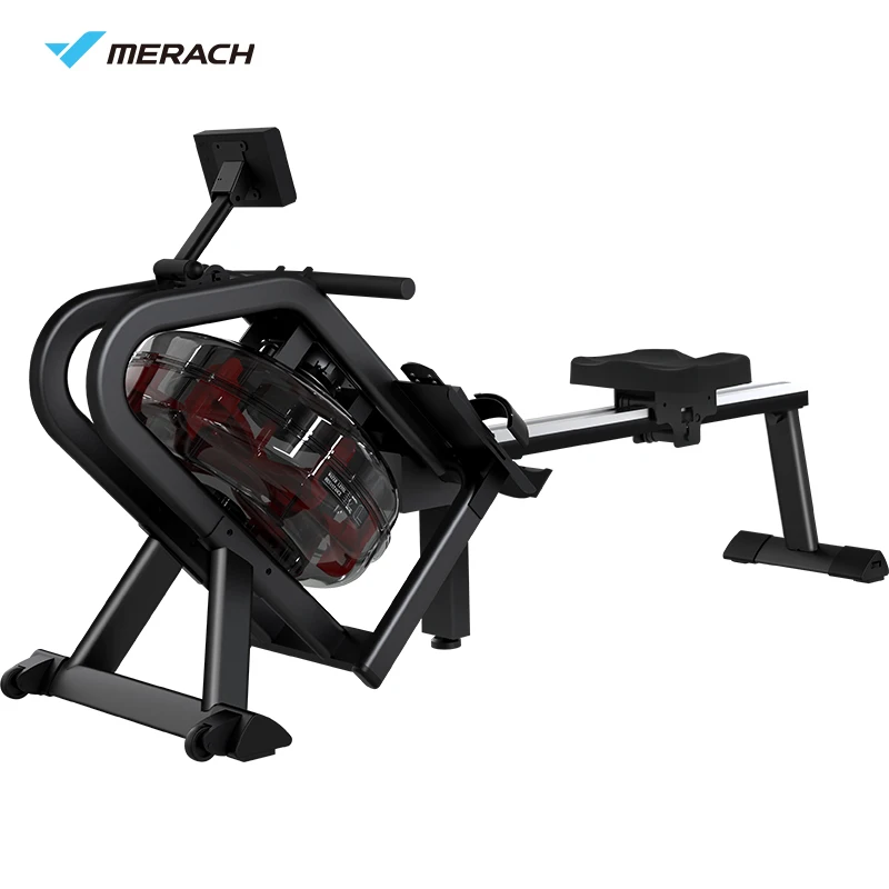 MERACH New Arrival Indoor Folding Water Resistance Hydrow Rowing Exercise Seated Row Machine