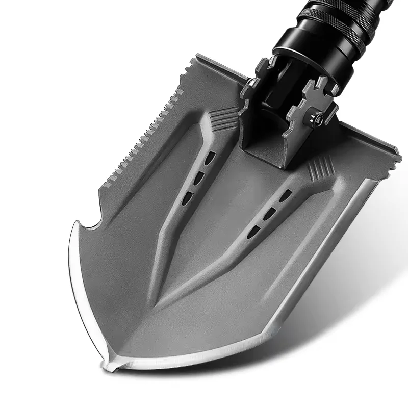 Multi functional Folding Shovel Heavy Duty Camping Accessories Tactical Shovel For Survival Outdoor