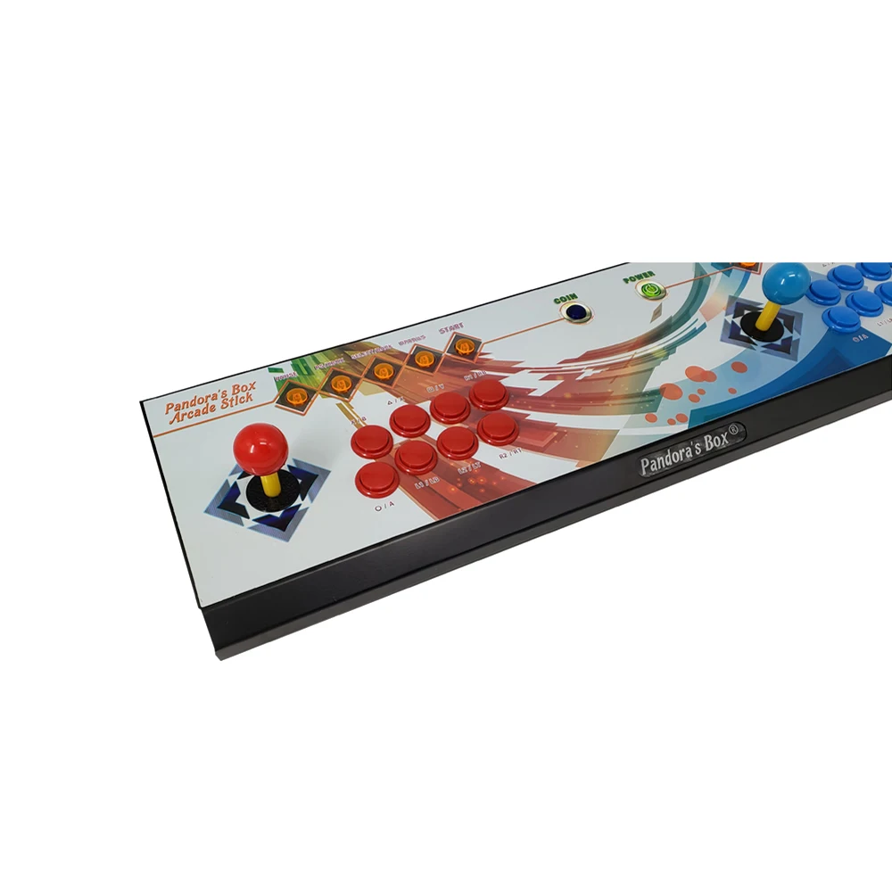Double joystick game controller with multi game 5000 in 1 arcade game board