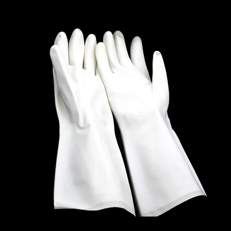 Дешевые маслостойкие нитриловые перчатки, белые нитриловые перчатки с флок, производитель промышленных перчаток
