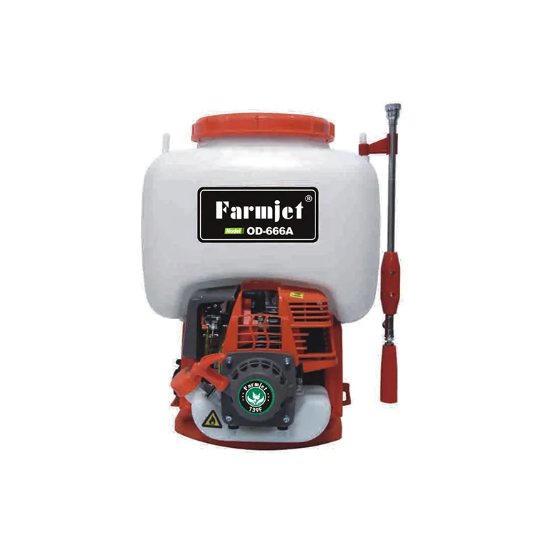 Farmjet Hand-Held Spray Gun Agricultural Machinery Spray Pump Equipment Knapsack Gasoline Engine Power Sprayer