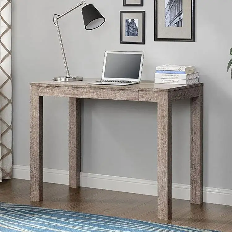 Хорошее качество, деревенский стиль, кованый железный винтажный Старый стол из массива дерева с выдвижным ящиком