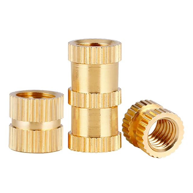 Customized carbon steel galvanized zinc alloy furniture hex socket stainless steel threaded Copper Brass inserts nut for plastic
