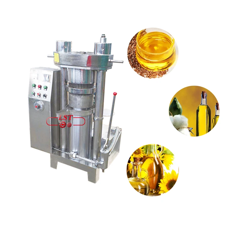 30kg/h Capacity Hydraulic Cold Press Oil Making Machine Cocoa Butter