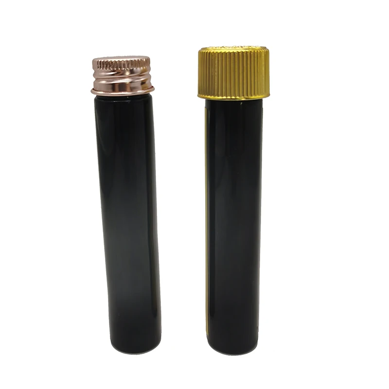 
Label Printing Child Resistant Screw Cap Preroll Tube Clear Frosted Wholesale Cone Cigarettes Pre Rolled Tubes 