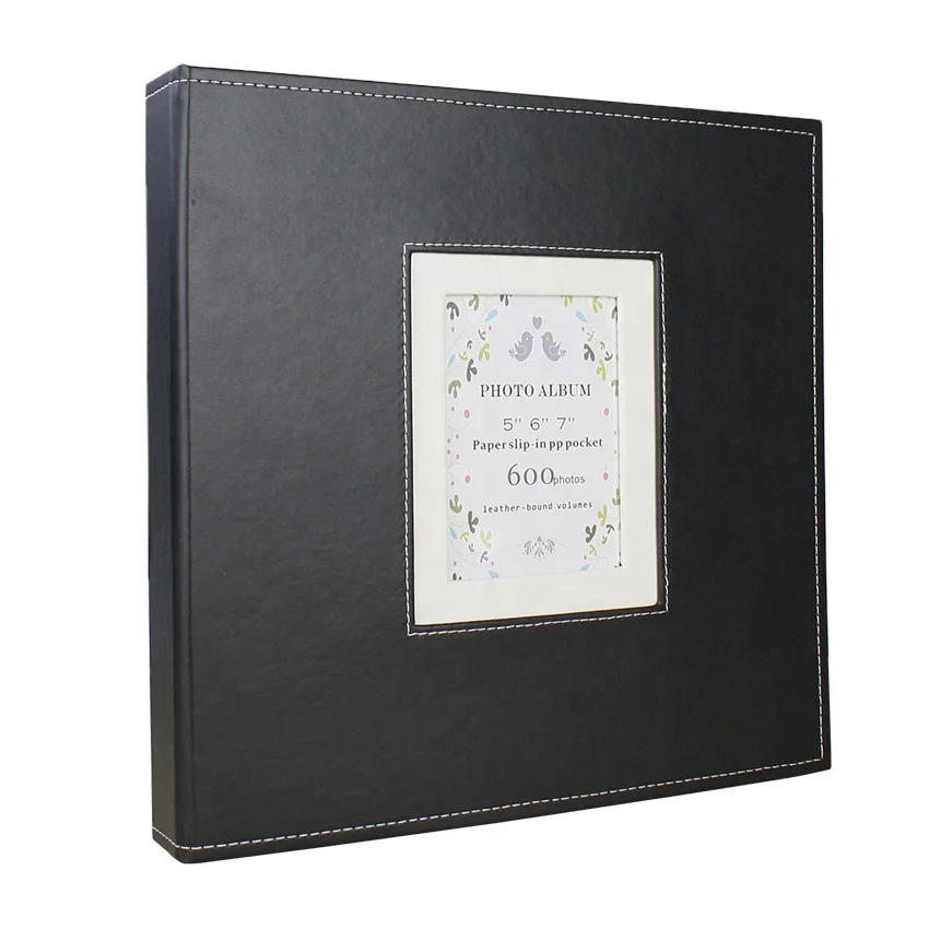 Large capacity photo album 3x5 /4x6/5x7 pp pocket sheet Photo book 600 picture slip in post bound family wedding album photos