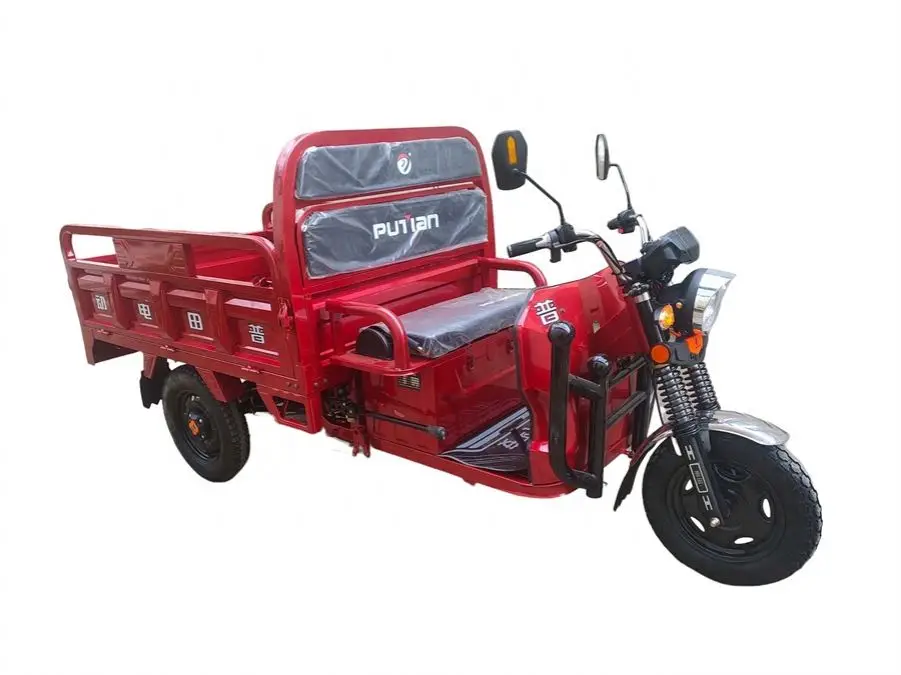 PuTian Top And Hot Selling 60 V Electric-Tricycle-China Tricycle Box Fat Tire Electric From China Source Factory