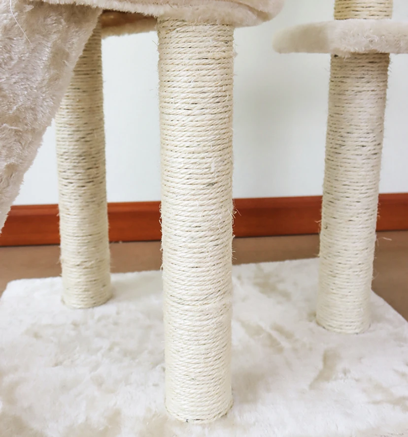 2022 New cat toy tree house tower scratcher wooden large cat tree