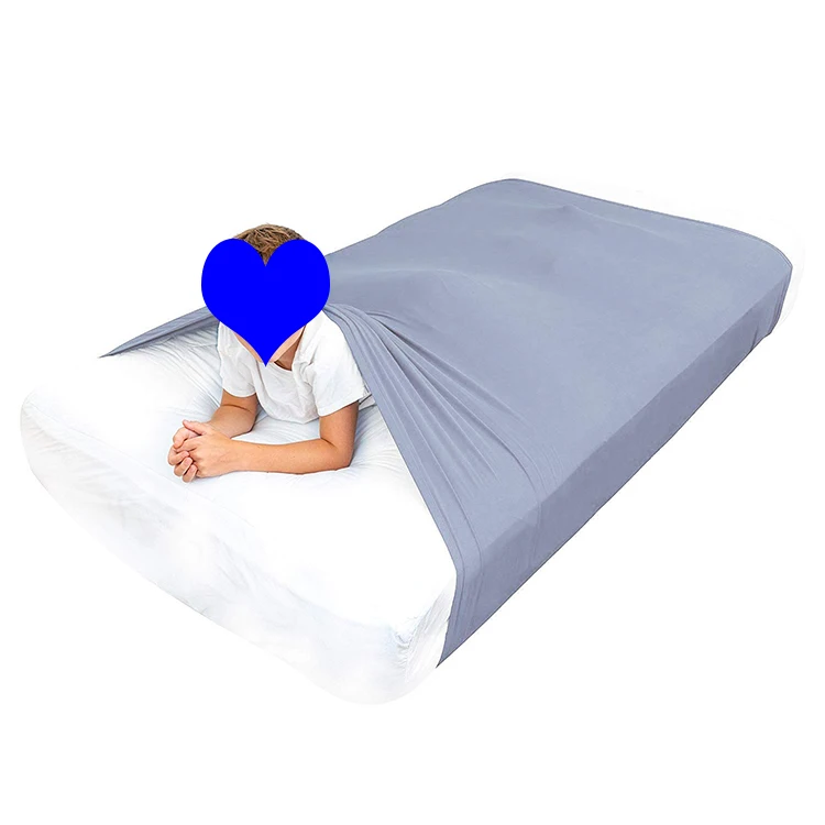 
Full/Double Bed 136 x 147 cm Bed Kids Children Custom Soothing Sensory Blanket Compression Sensory Bed Sheet for Kids 