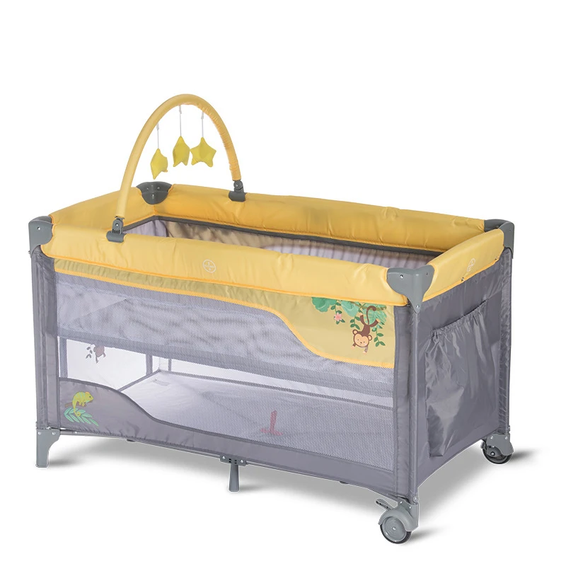 Foldable bed portable baby playpens baby crib Customizable