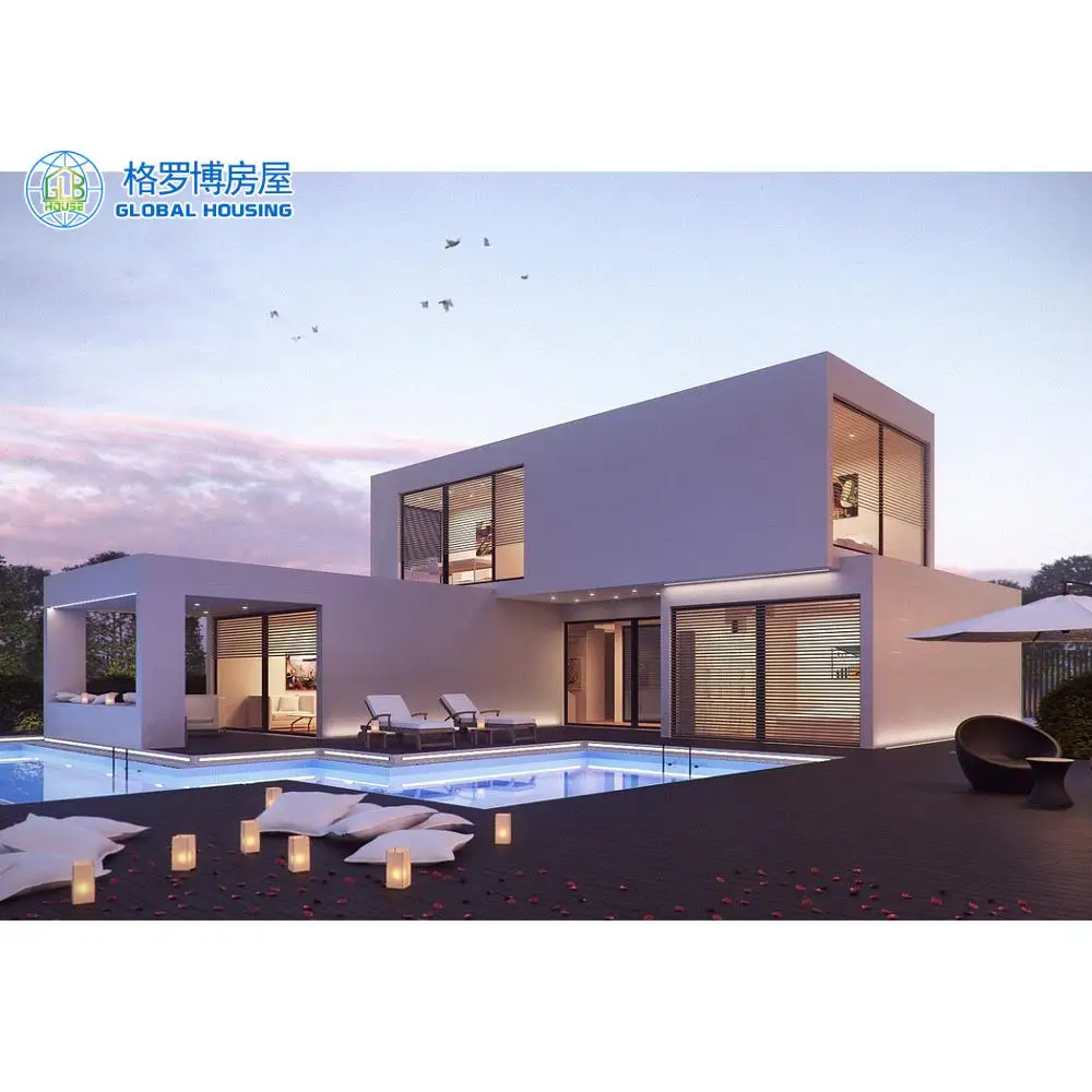 40ft Module Light Steel Structure Prefabricated Container Living House