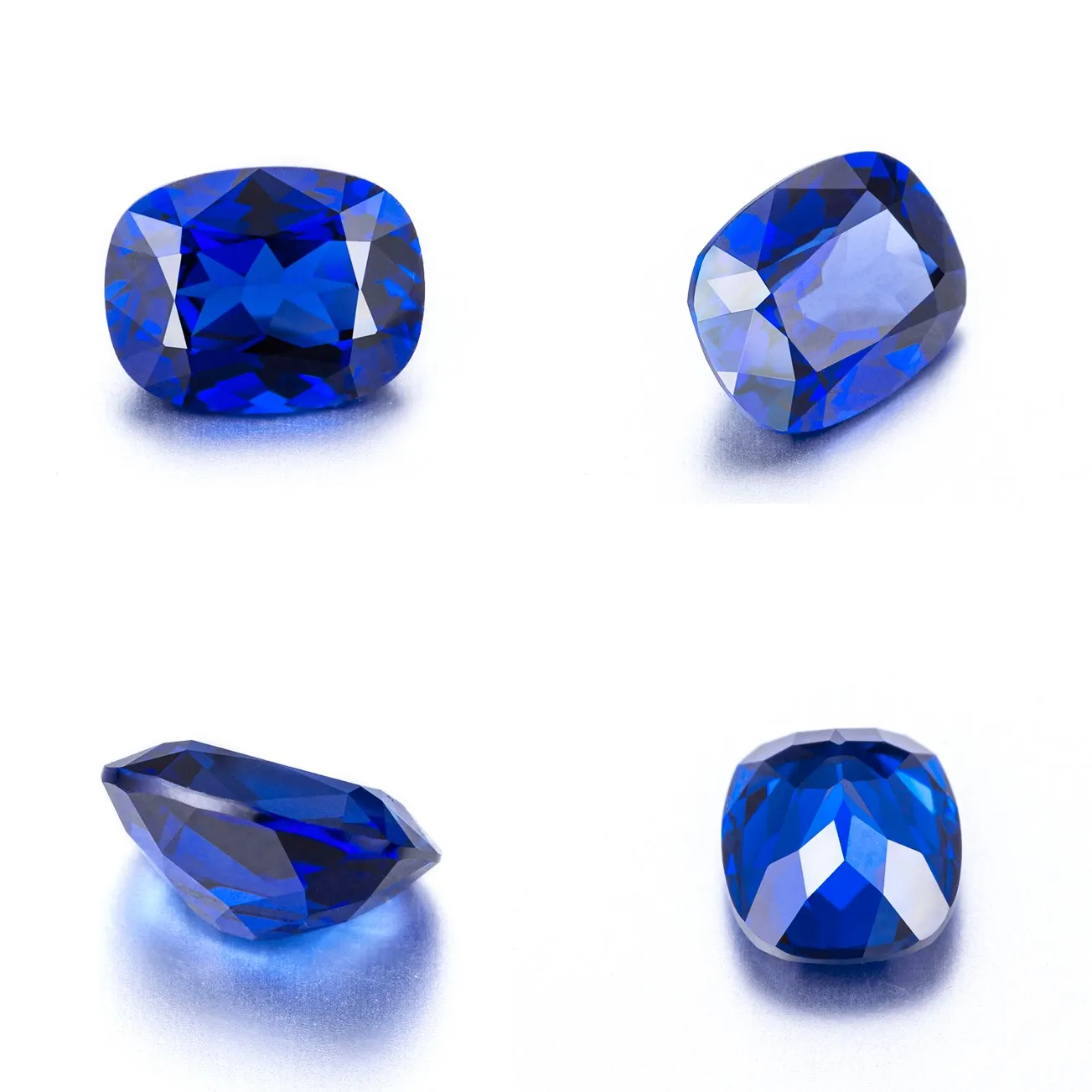 lab grown sri lanka 1ct to 5 carat royal blue sapphire stones per carat price Loose Gemstone stone free fire diamond top up