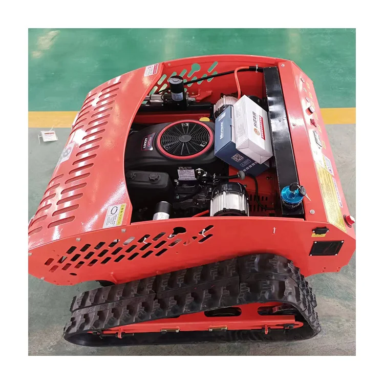 Custom Efficient Small 4 Stroke Crawler Remote Control Mower Weeder At An Affordable Price