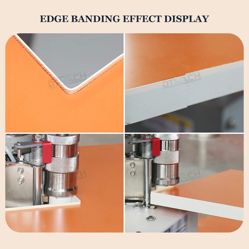 DTMACH KN-620 curve edgebanding trimmer machine furnture automatic curve edge banding machinery