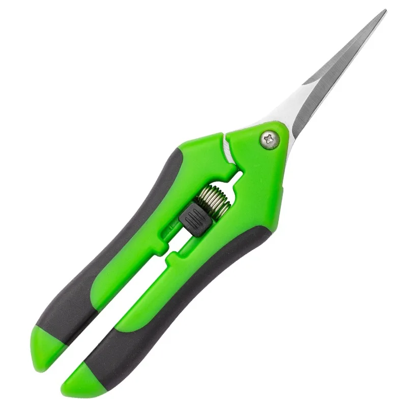 Factory Price 6.5 inch Stainless Steel Straight Fruit & Flower Scissors Pruning Shears Grape Shears