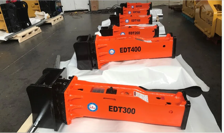 Factory Direct Powerful EDDIE Hydraulic Breaker Excavator Attachments New Rock Breaker Chisel for Construction Low Price