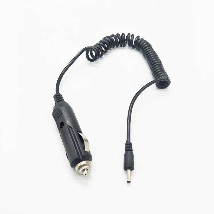 12V 24V Switch on off Fused Cigar Socket to DC 5V Extention Spring Coiled Cable Cord