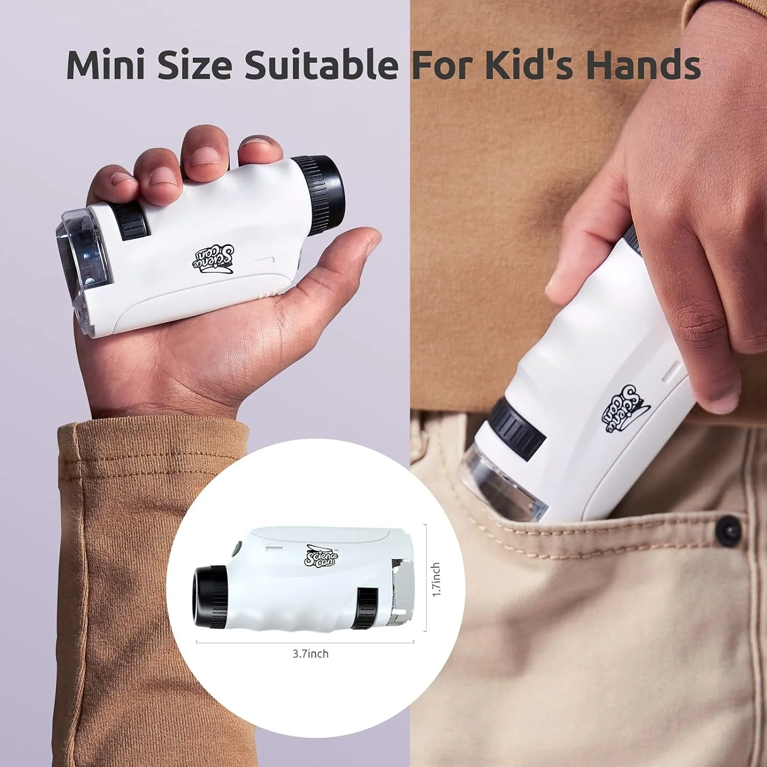 High Quality Darwin Portable Scientific Microscope for Kids