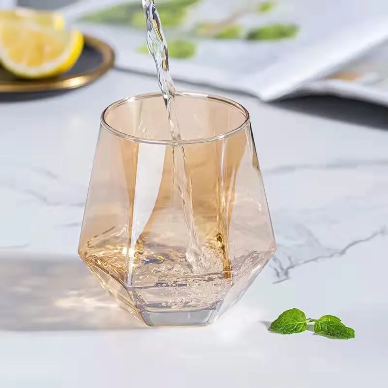 Custom Colored Glass Cup  Highball Glass Cup Restaurant glassware Drinking Glasses Juice Glass