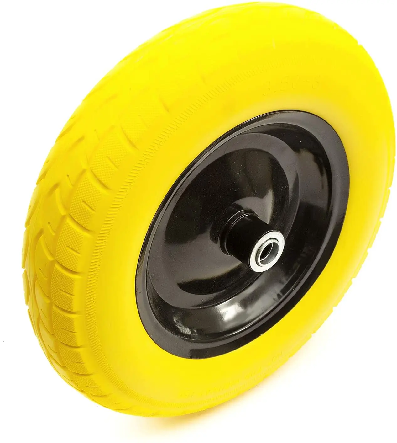3.25-8 3.50-8 4,00-8 Puncture proof tyre wheel, Flat free tire and solid rubber wheel for wheelbarrow