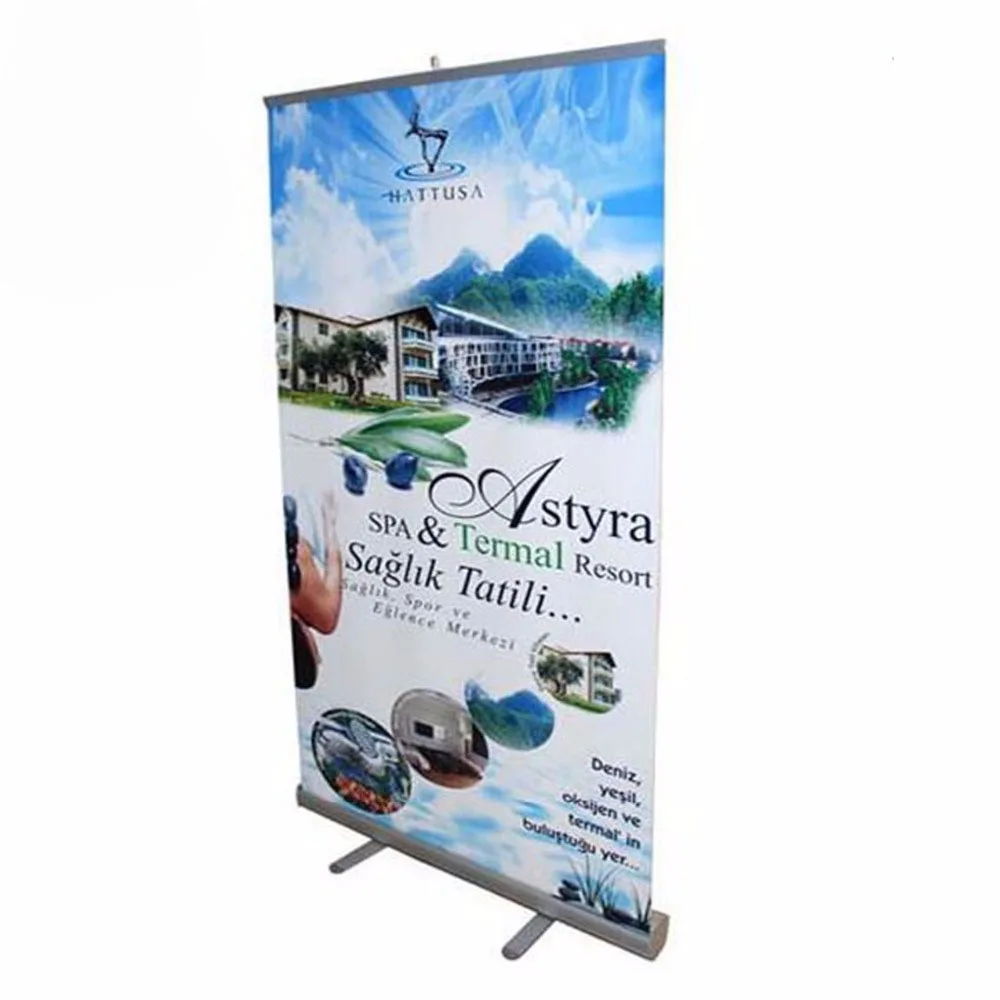 High Quality Large Base Roll Up Banner Display Banner Stand Roll Up banner
