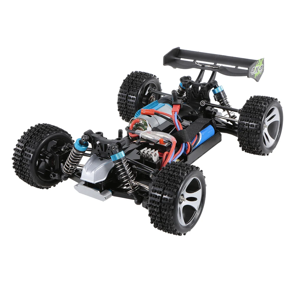 WLtoys A959B 1/18 70Km/h High Speed Racing RC Car 540 Brushed Motor 4WD Off-Road Remote Control Car RTR RC Toy