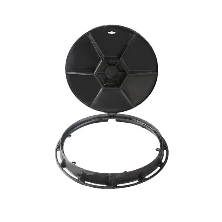 700* 900mm 800*900mm Coating Bitumen Negotiable Ductile Iron Manhole Cover Round Lid