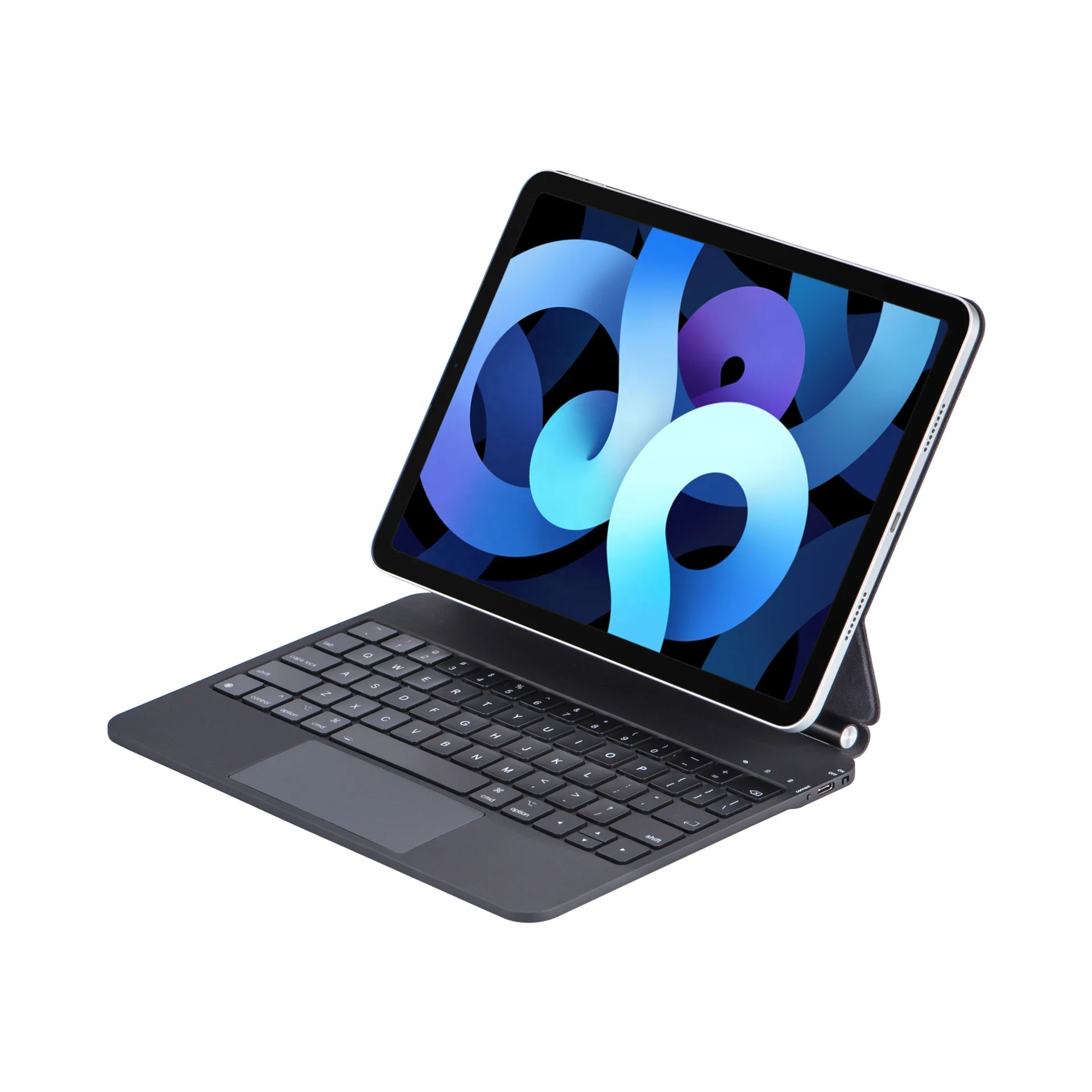 New wireless bluetooth backlit magic keyboard folio for ipad air 6 ipad pro 11 2024 m4 ipad pro 13 12.9 inch 2024 keyboard case