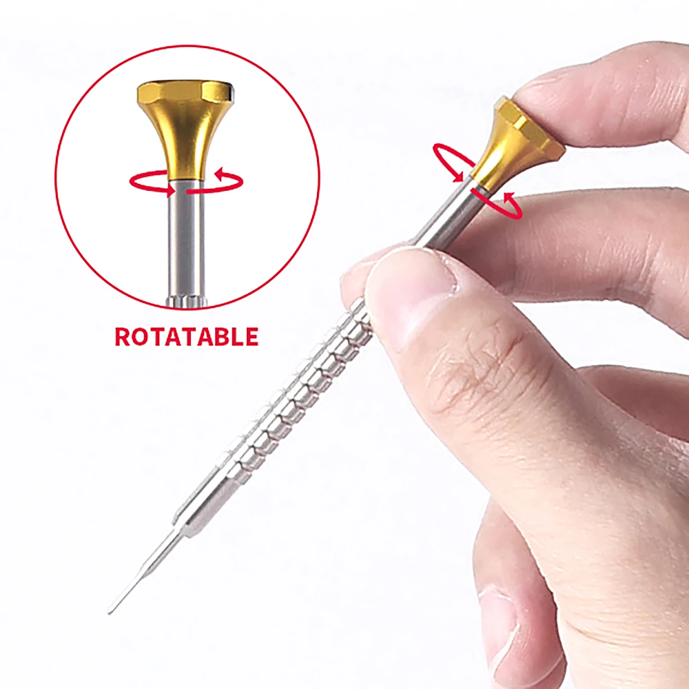 Professional Screwdriver Set of 5 PCS With 5 Different Size Mini Flat Screwdriver Repair Tool Kit for Watches,Jewelry,Toys Glass