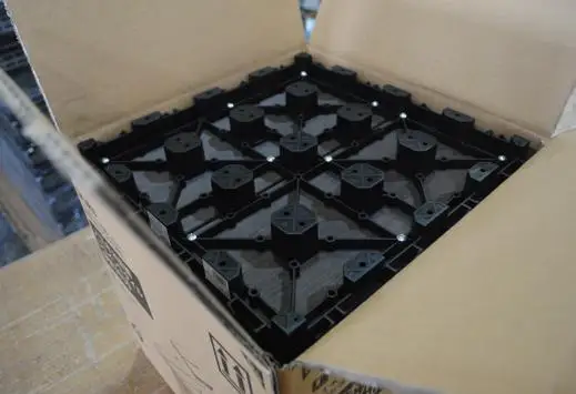 Free maintenance Co-extrusion extruded Plus Composite 300*300MM diy interlocking wpc tile  wpc decking tiles for outdoor