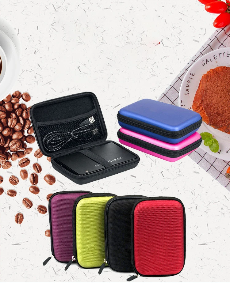 Hhot Sale Wholesale Vietnam Custom Carrying Travel USB Cable Cases Hard Shell EVA Foam GPS Case