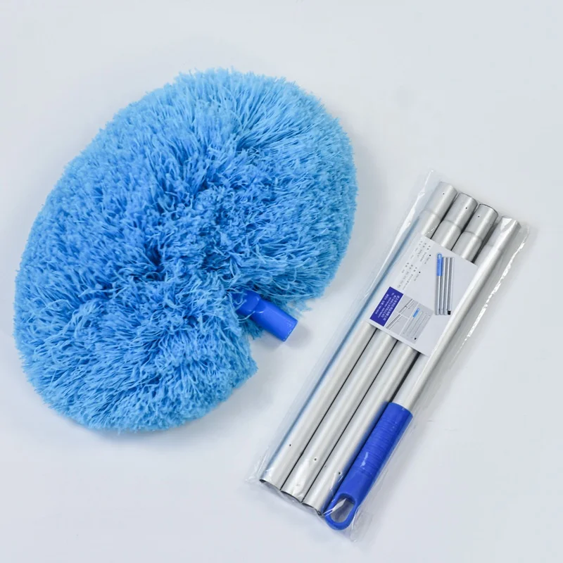 Household Cleaning Ceiling Fan Cleaner Duster with Extension Pole Long Reusable Microfiber Ceiling Fan Cleaning Brush