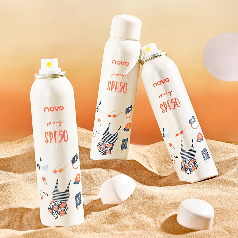 NOVO Mineral Vegan SPF Sunscreen Private Label Sunscreen SPF 50 Spray Sunscreen Spray