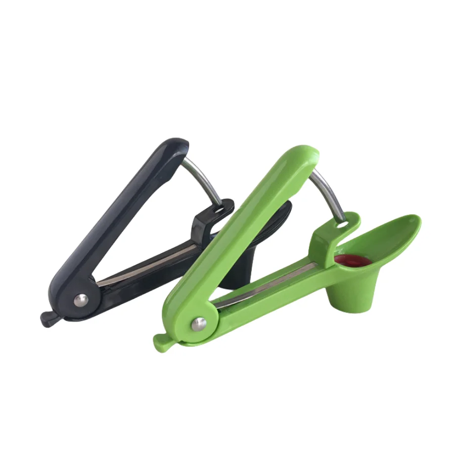 Fruit Vegetable Tool Easy Squeeze Grip Cherries Seeder Removal Device Creative Multi Color ABS Cherry Corer