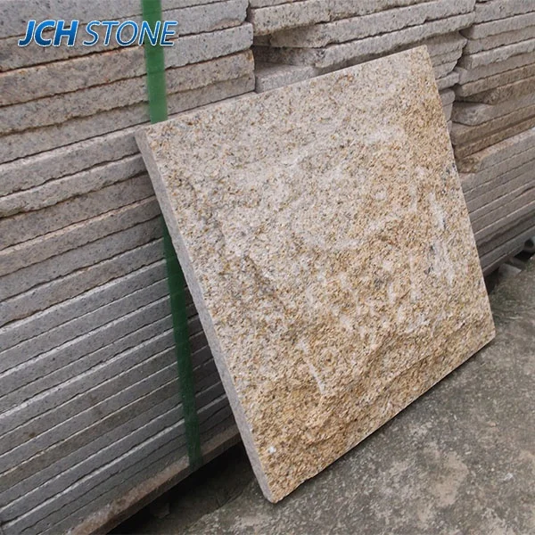 G682 rust granite tiles wall facade cladding mushroom stone