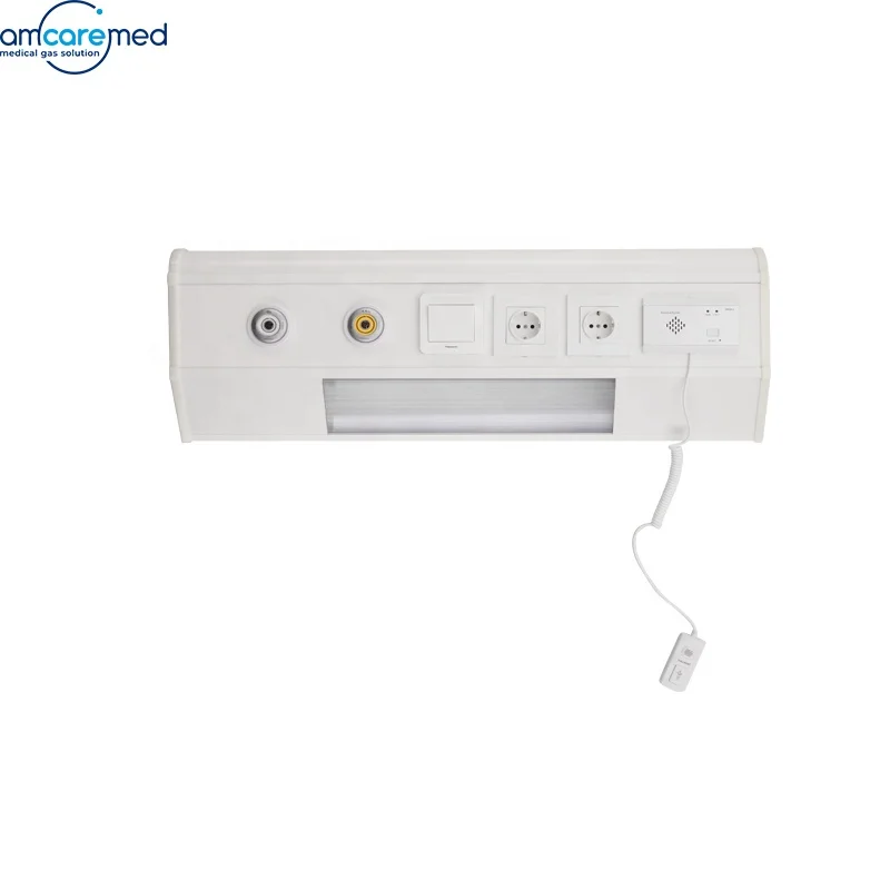 NTC300 Hospital Ward Nursing Equipments Medical Console Bed Head Unit Medical Gas Terminal Unit Hospital Ward Nursing Equipments
