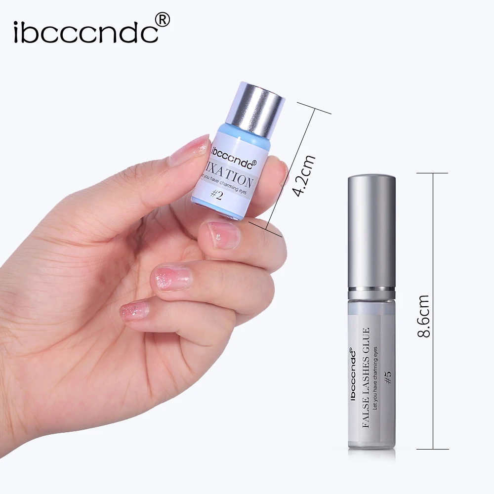 Ibcccndc SZ01639 eyelash glue 10pcs/set makeup keratin eyelash lift curling extention fast drying eyelash lift perm kit