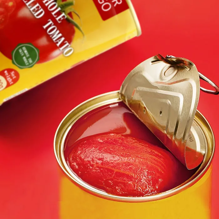 Hot Sale Canned Peeled Tomato In Thick Sauce Whole Peeled Tomato 2.5kg Novi Peeled Tomatoes