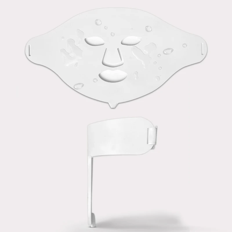 2022 Silicone LED Mask Face Beauty LED Facial Mask Therapy LED Red Light Silicone Mask With Neck