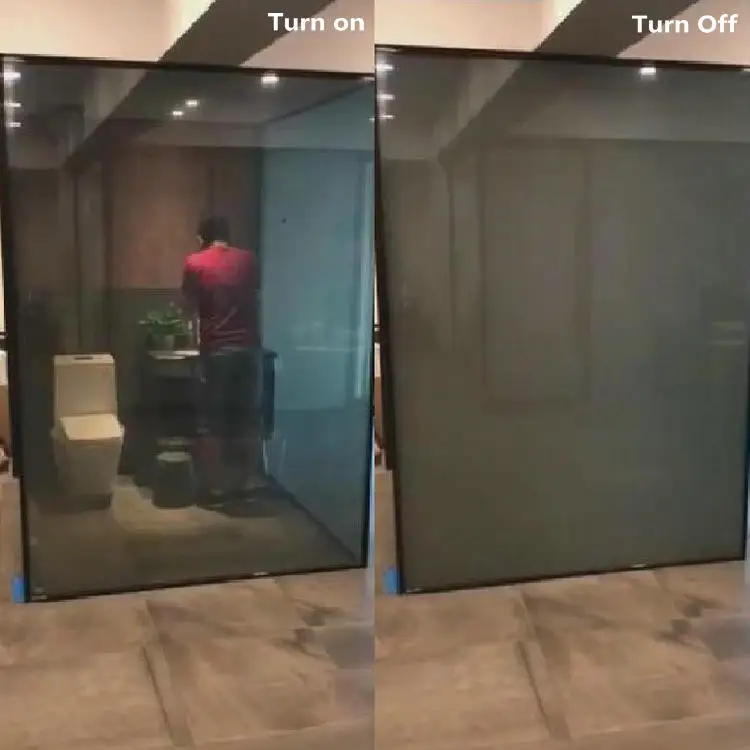 
Black electrochromic PDLC Smart Glass Films Switchable Smart Tint film 