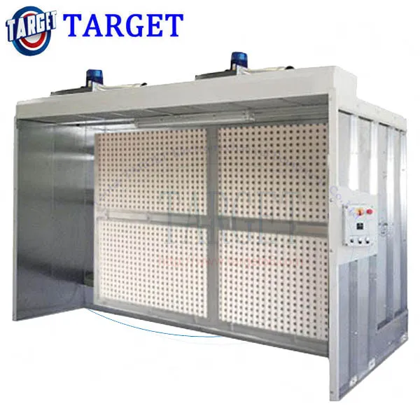 TARGET Dry paper cabinet Open face paint booth painting room for furniture wooden product paint room