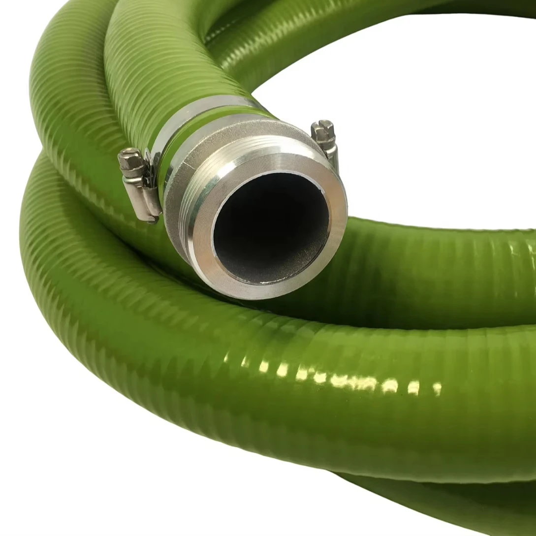 3 Inch PVC Spiral Reinforced Flexible Spring Suction and Water Discharge Hose Plastic Tubes for Water Handling