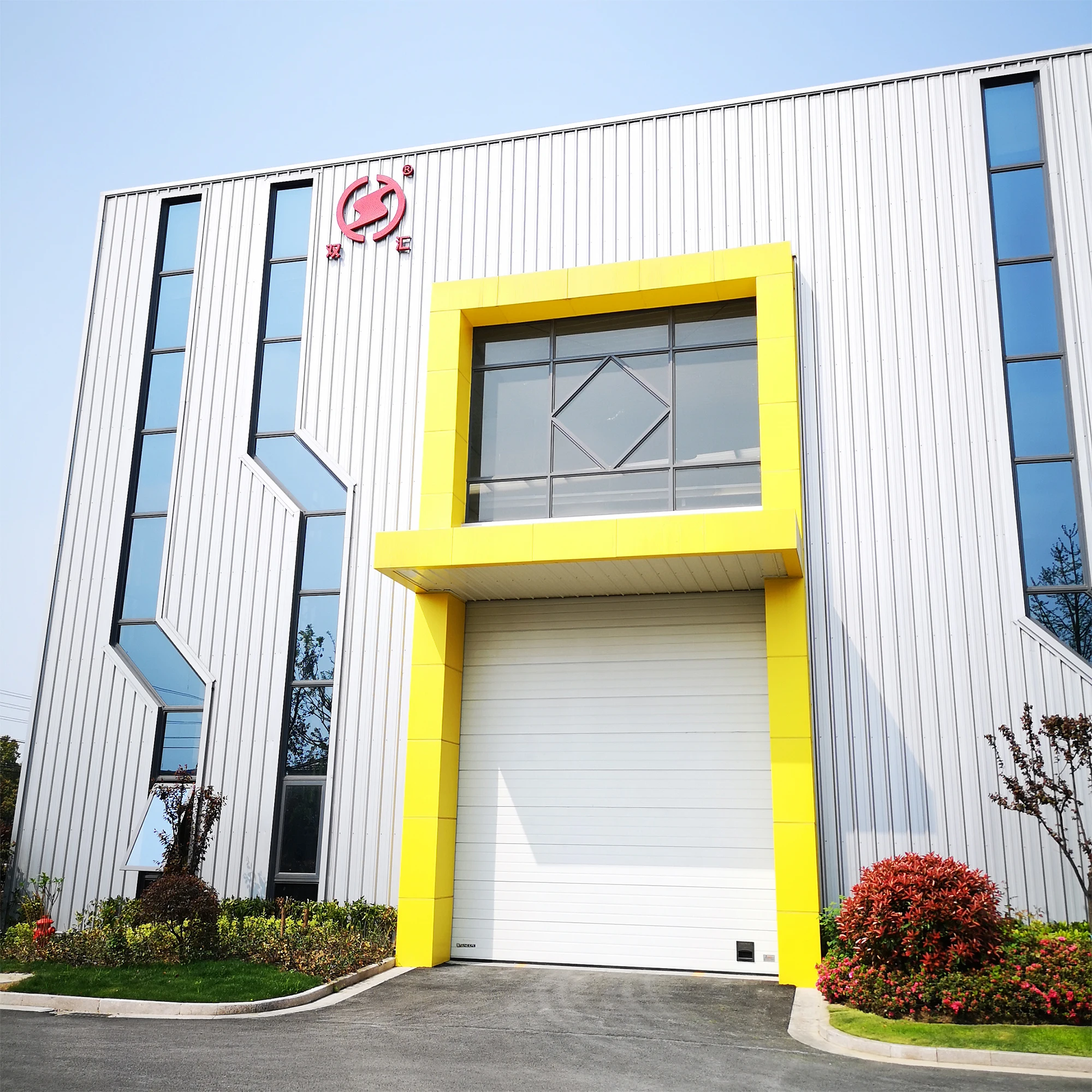 Factory Price Wholesale Industrial Automatic Electric Sectional Door With Windows