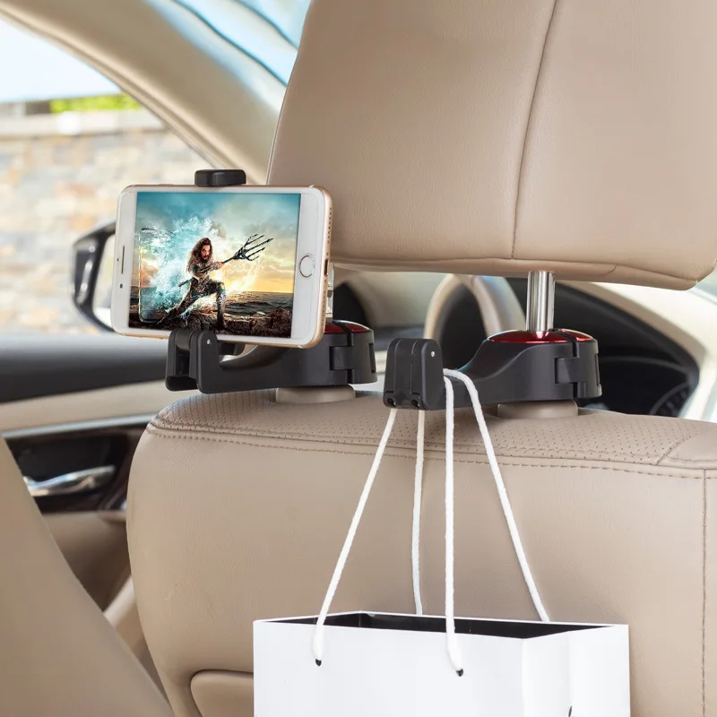 New Multi Function Universal Phone Bracket Car Seat Hanger Phone Holder For Car